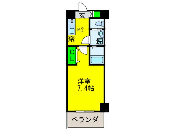 レクシア平野の物件間取画像